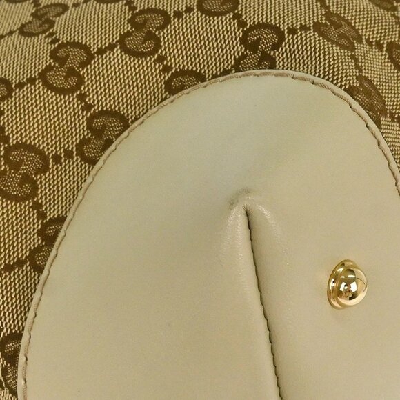 Gucci Beige Heart Bit GG 2way Tote Bag 269957 - Picture 3 of 11